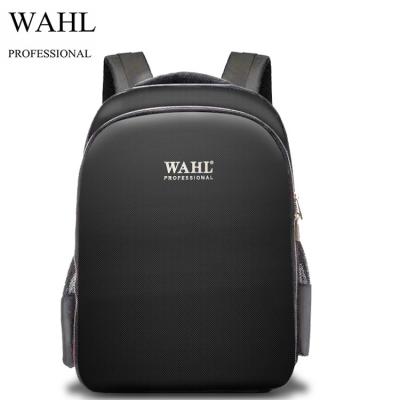 China WAHL Waterproof Professional Hair Salon Stylist Backpack Hairdresser Trainer Tool Bag Black Backpack for sale