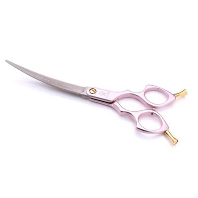 China Right Handed Scissors Pet Styling Tools Professional High Quality Pet Hair Cutting Shears Pointed Edged Pet Grooming Scissors For Dogs for sale