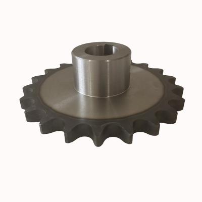 China Building Material Stores 16B 21T Forge Steel Chain Sprocket With Step for sale