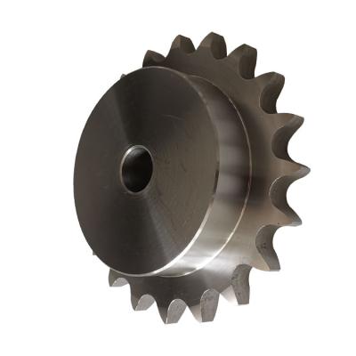 China Custom Building Material Stores Row Roller Sprocket Stainless Steel Single Chain Sprocket For Crane for sale