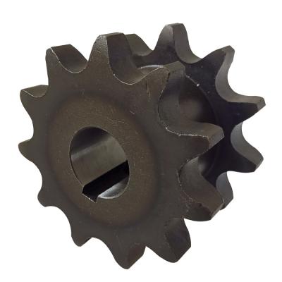 China Building Material Shops Industrial Double Row Drive Roller Chain Conveyor Sprocket 16A-2-11T For Flower Vitality for sale