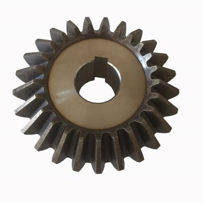 China Building Material Shops Processing 1045 Steel Module 6 Custom Spur Bevel Gear for sale