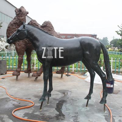 China Europe Designs Classic Ornaments Antique Bronze Horse Statues for sale