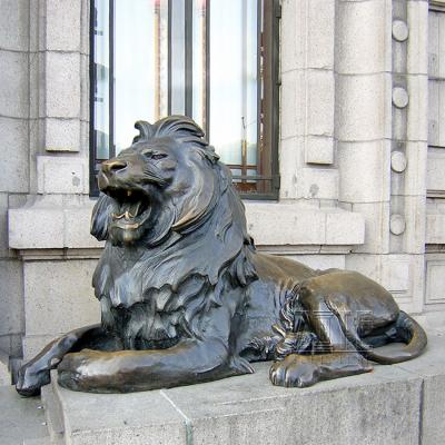 China Europe classical design life size bronze lion statues for sale for sale