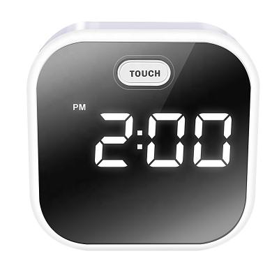 China 2021 New Hot Selling Eco-friendly Portable LED Alarm Clock for sale