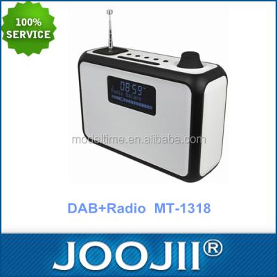 China 2017 High Quality Wholesale Vintage V3.0 Portable FM DAB Radio PORTABLE for sale