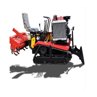 China Farm Working Machinery Multifunctional Lathe Crawler Micro-Tiller Agricultural Rotary Tiller for sale