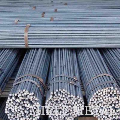 China Concrete Construction HRB 400 / 500 Reinforced Steel Bar / Deformed Steel Bar for sale