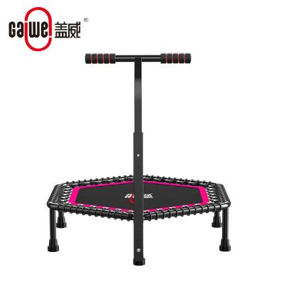 China Sports Jumping Fitness Mini Fitness Trampoline Trampoline Foldable Mini Adjustable Legs Trampoline for sale