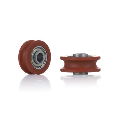 China High Speed ​​Ball Bearings Hot Product Small Nylon Wheels Shed Splined Pulley For Window for sale