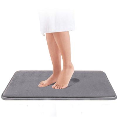 China Viable China Factory Wholesale Custom Shape Memory Foam Bath Mat Memory Foam Bath Mat Home for sale