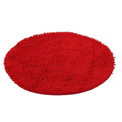 China Wholesale Washable Washable Soft Absorbency Microfiber Chenille Microfiber Chenille Carpet Living Room Wholesale for sale