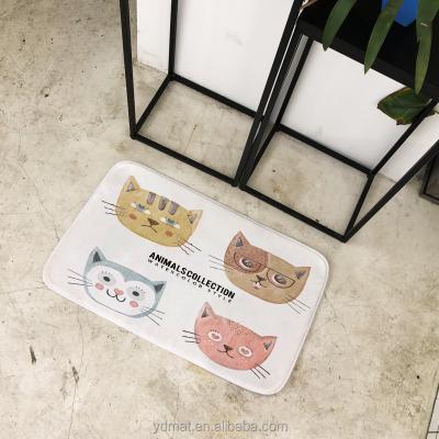 China Lovely Cartoon Vivid Cartoon Cover Sets Door Mat for sale