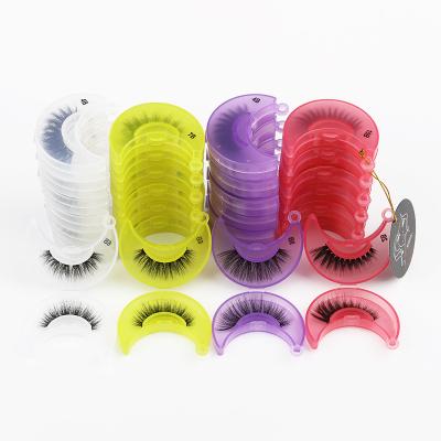 China Wholesale Thick Invisible Mink False Eyelash 3D Strip Eyelash Lashes Set For Box Package for sale