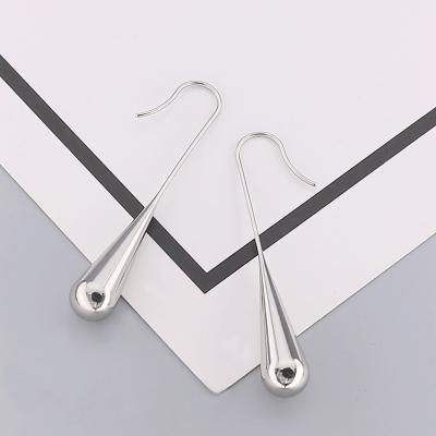 China Fashionable custom made high quality waterproof earring jewelry maker white gold plated jewelry tarnish free earring for sale