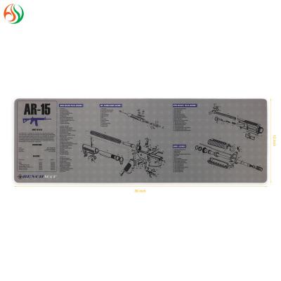 China New Design AR-15 Custom Made AK47 Rifle Gun Comfortable AY 2021 Cleaning Mats for sale