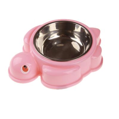 China 2021 New Arrival Viable Double Bowl Dog Food Bowl Water Bowl For Cats for sale