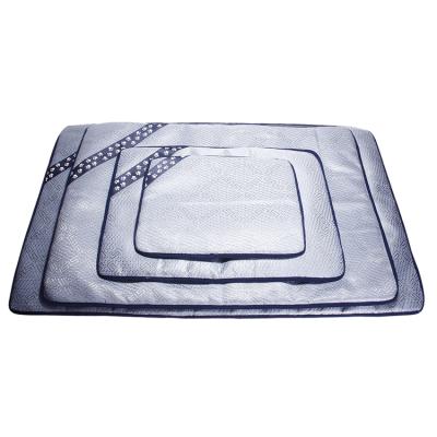 China Amazon Selling Dog Mat Cushion Cat Floor Cooling Mat Travel Pet Bed Mats New High Quality Warm Comfortable Cushion Bed for sale