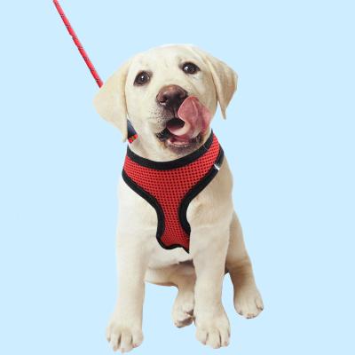 China Custom Breathable High Quality And Durable Dog Harness Mesh Pet Body Harness Designers Dog Harness for sale