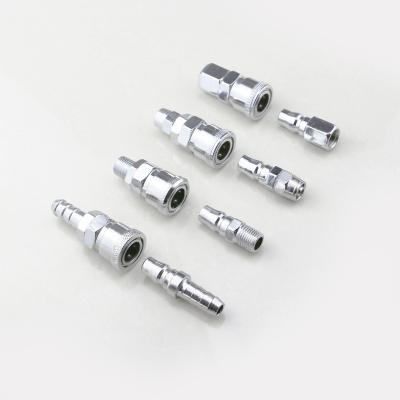 China Air Pressure Couplings Hotels Pneumatic Quick Coupler 2 8mm 10mm 12mm Male Female Tube 1/4