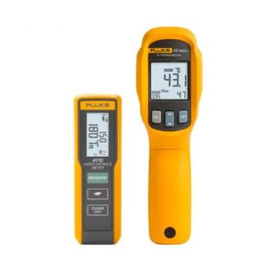 China Fluke 417D Laser Distance Meter / 62 MAX+ IR Thermometer Kit F417D for sale