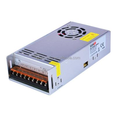 China Aluminum SANPU LED Power Supply 12V Output 500W Constant Voltage Switching Driver Single Output 220V AC to DC Lighting Transformer Indoor for sale