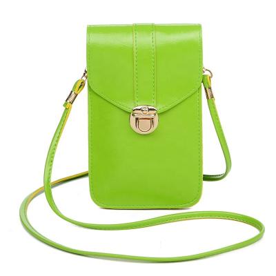 China Wholesale Price Waterproof Quality PU Design Women Small Soft Leather Cell Phone Cute Bags And Cases Cross - Body for sale