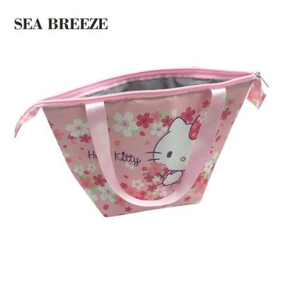 China Custom cute waterproof factory quality heat insulation small insulated lunch nonwoven bag for sale