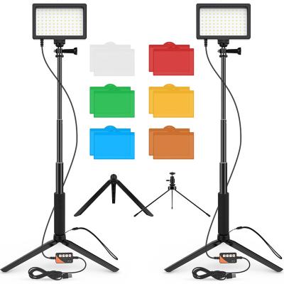 China TL-96 Adjustable Soft Lighting Low Power 6w Led Luz De Video Portatil Kit Portable Mini Lighting Videos Light For Live Facebook for sale