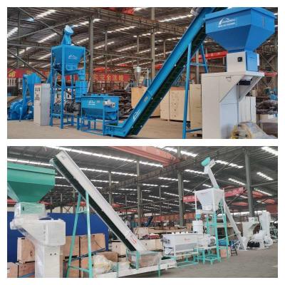 China 500-800kg/H 1t/H Wood Pellet Production Line CE Biomass Pellet Production Line Te koop