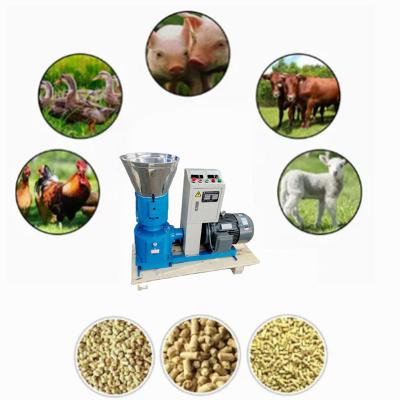 China Animal Poultry Feed Pellet Machine Chicken Fish Cattle Feed Pellet Making Machine zu verkaufen