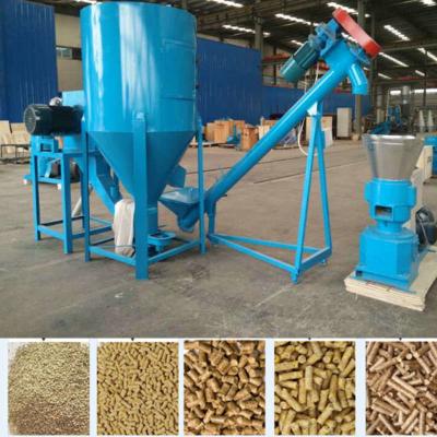 中国 High Efficiency Feed Pellet Production Line 195kw Poultry Making Machine 販売のため