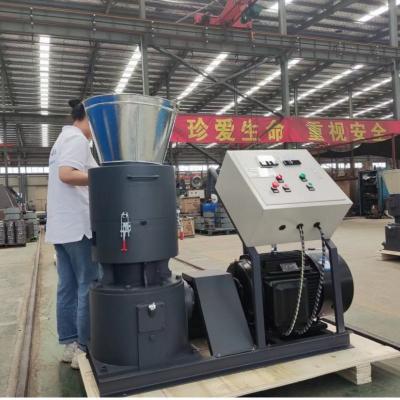 China Einfache Tierkugel-Zufuhr-Maschinen-Korn-Gras-Zufuhr-Kugel-Maschine 3kw-30kw zu verkaufen