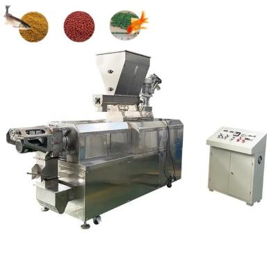 Cina Dry Type Fish Feed Extruder Twin Screw Fish Feed Pet Food Making Machine in vendita