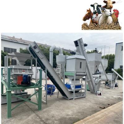 China 500kg/H van de Productielijnring die poultry feed pellet van de Dierenvoerkorrel de Molen Dierenvoer Te koop