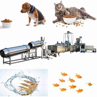 China 1000kg/H Floating Fish Feed Production Line SGS Fish Feed Pellet Extruder zu verkaufen