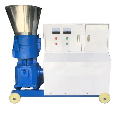 中国 Biomass Wood Granulator Machine Flat Die Straw Wood Pellet Mill Line 販売のため