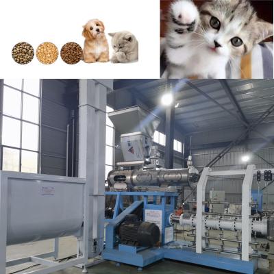 中国 350kg/H Floating Fish Feed Production Line Pet Floating Fish Feed Pellet Machine 販売のため