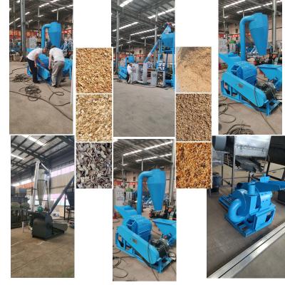 China Big Capacity Wood Hammer Mill Wood Shredder Wood Chip Crusher Te koop