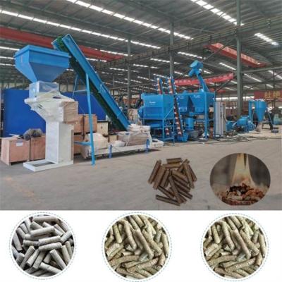 China 800-900Kg/H Wood Pellet Line Biomass Fuel Wood Pellet Maker Machine Te koop