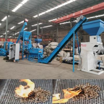 China Biofuel Biomass Wood Pellet Making Machine 10mm Wood Chip Pellet Mill For Furniture Te koop