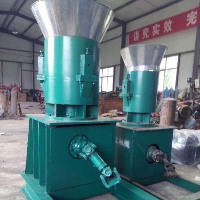 China 90-120 kg/h Pto Pellet Mill Tierfutterproduktion Mahlzeitenfarbe zu verkaufen