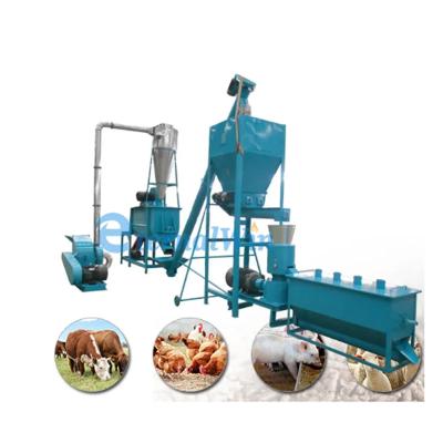 China 1 Productor de pellets de alimentación 7.5-30kw Trituración-mezcla-pelletado y más en venta