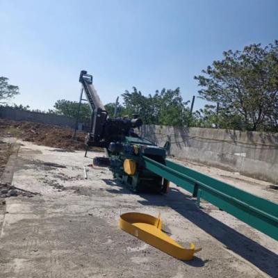 China 600 mm*5m Voedingsconveyor Granulating Crusher Machine voor flexibel materiaal hanteren Te koop