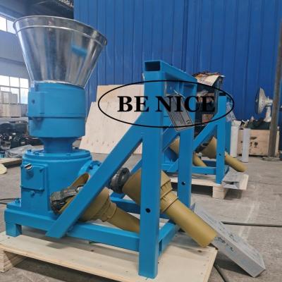 China High Capacity PTO Pellet Mill with 2 Rollers and 4mm Die for 80-1000kg/h Production zu verkaufen