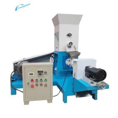 Chine machine d'extrusion sur mesure pour les aliments pour poissons avec fonctions de chauffage et de soufflage 40-250 kg/h à vendre