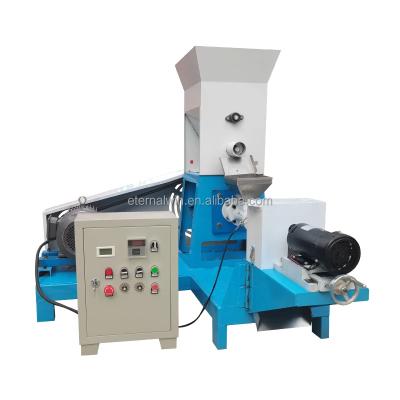 China Digital Temperature Control 220V/380V Pet Feed Extruder Machine 5.5-132kw Power 40-2000kg/h Capacity for sale