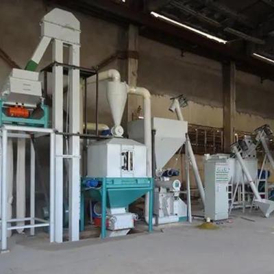 Chine Straw Feed Pellet Production Line with 1-20mm Pellet Size and Efficiency à vendre