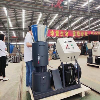 China New Arrival 250-400kg/h Wood Pellet Output High Efficiency Wood Pellet Machine for sale