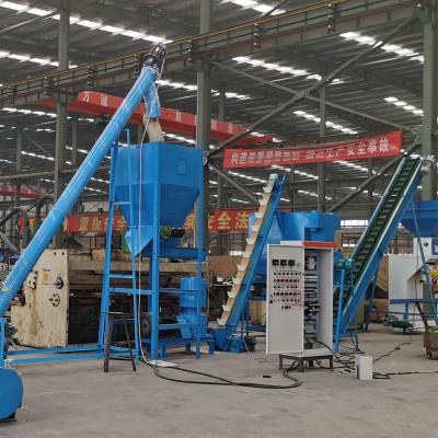 China Neue Ankunft 1000-5000kg/h Holzpelletsherstellung Maschine hohe Produktivität Set Holzmühle Produktionslinie zu verkaufen